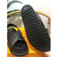 Louis Vuitton LV Unisex Black Monogram Embossed Lambskin Anatomic Insole (1)