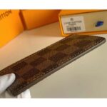 Louis Vuitton LV Unisex Card Holder Wallet Brown Damier Coated Canvas - Image 7