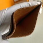 Louis Vuitton LV Unisex Card Holder Wallet Brown Monogram Coated Canvas - Image 7