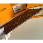 Louis Vuitton LV Unisex Card Holder Wallet Brown Monogram Coated Canvas - Image 8