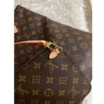 Louis Vuitton LV Unisex Carry It Brown Monogram Coated Canvas Cowhide Leather - immagine 7