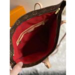 Louis Vuitton LV Unisex Carry It Brown Monogram Coated Canvas Cowhide Leather - immagine 8