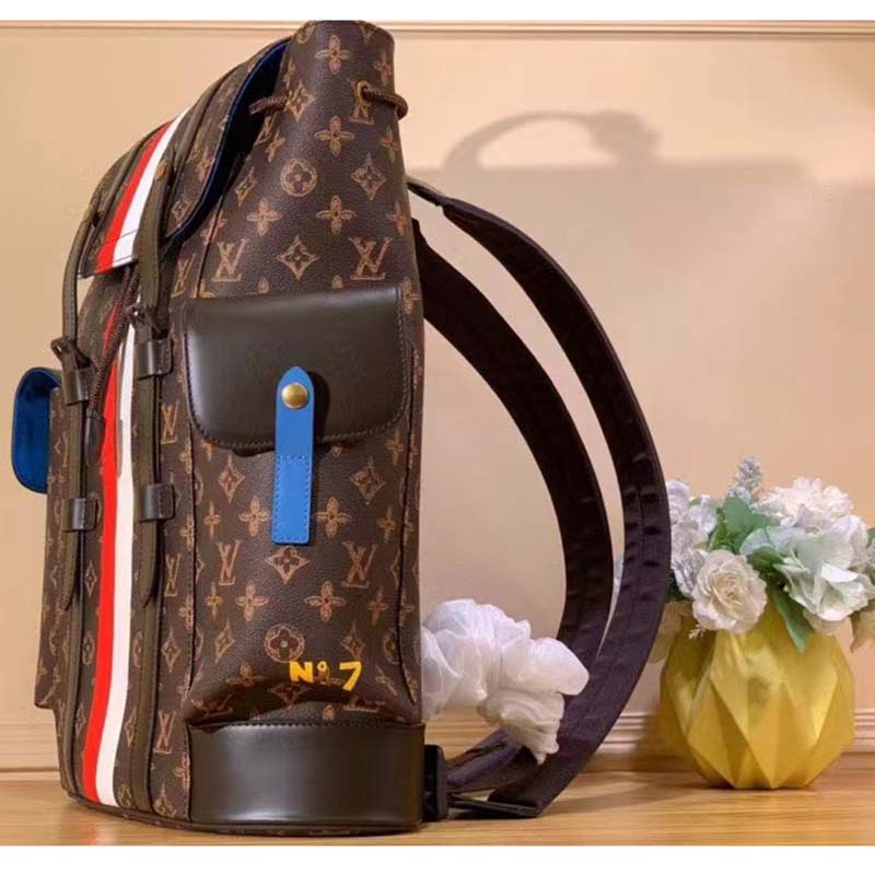 LOUIS VUITTON Christopher MM Backpack M20865 Monogram canvas PVC