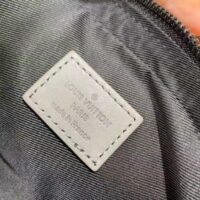 Louis Vuitton LV Unisex Duo Messenger Anthracite Gray Monogram Shadow Calf Leather (11)
