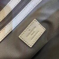 Louis Vuitton LV Unisex Keepall 50B Anthracite Gray Monogram Shadow Calf Leather (5)