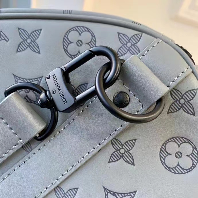 Louis Vuitton Black Monogram City Keepall XS Grey Leather Cloth Pony-style  calfskin ref.546040 - Joli Closet