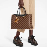 Louis Vuitton LV Unisex Riverside Tote Black Brown Damier Ebene Coated Canvas (1)