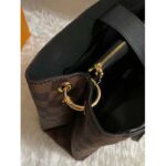 Louis Vuitton LV Unisex Riverside Tote Black Brown Damier Ebene Coated Canvas - immagine 9