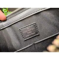 Louis Vuitton LV Unisex Sac Plat Cross Damier Graphite Coated Canvas (9)