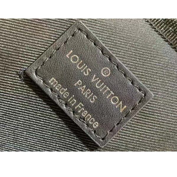 Louis Vuitton LV Unisex Sirius Briefcase Black Damier Infini Onyx Cowhide Leather (6)