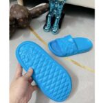 Louis Vuitton LV Unisex Waterfront Mule Blue Monogram Embossed Rubber Waterproof - Image 10