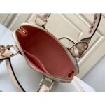Louis Vuitton LV Women Alma BB Handbag Beige Damier Azur Coated Canvas - immagine 6