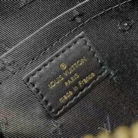 Louis Vuitton LV Women Alma BB Handbag Black Quilted Embroidered Smooth Calf (3)
