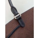 Louis Vuitton LV Women Bella Tote Black Mahina Perforated Calfskin - Image 11