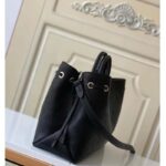 Louis Vuitton LV Women Bella Tote Black Mahina Perforated Calfskin - Image 7