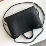 Louis Vuitton LV Women Bella Tote Black Mahina Perforated Calfskin - Image 5