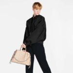 Louis Vuitton LV Women Bella Tote Crème Beige Mahina Perforated Calfskin - Image 13