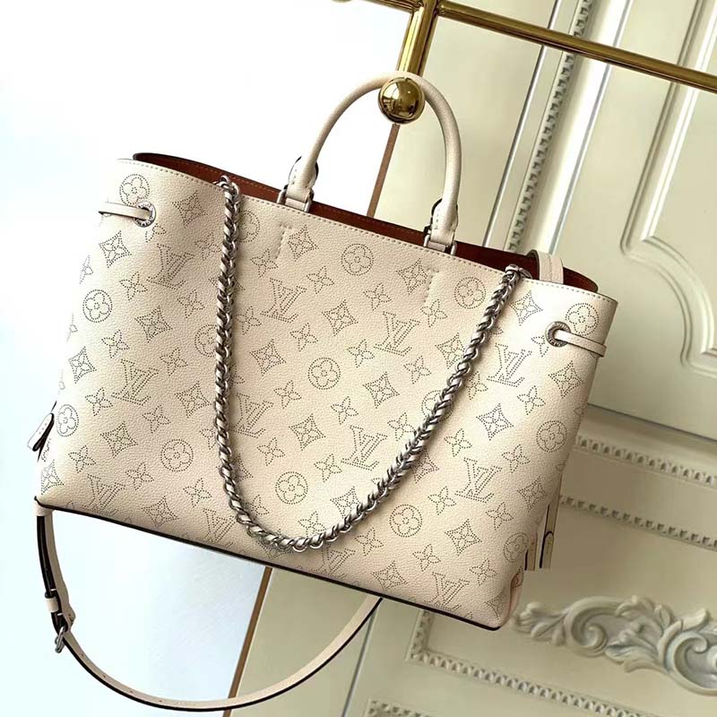 Louis Vuitton Bella Tote Cream Mahina