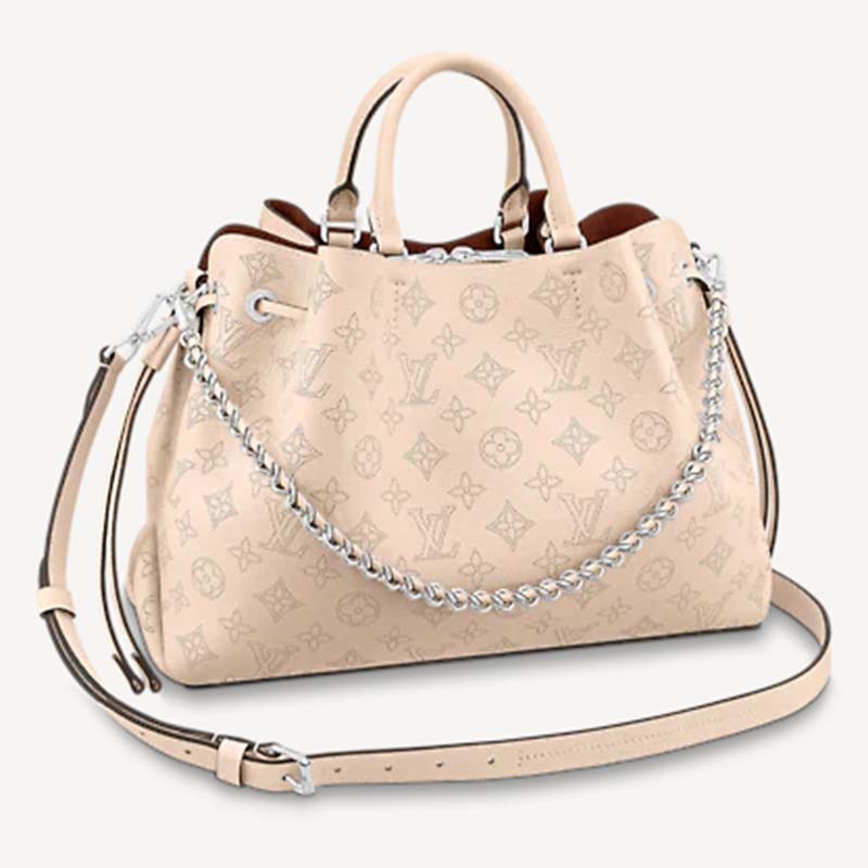 REP 1:1] Louis Vuitton Bella Tote Mahina Creme Beige For Women