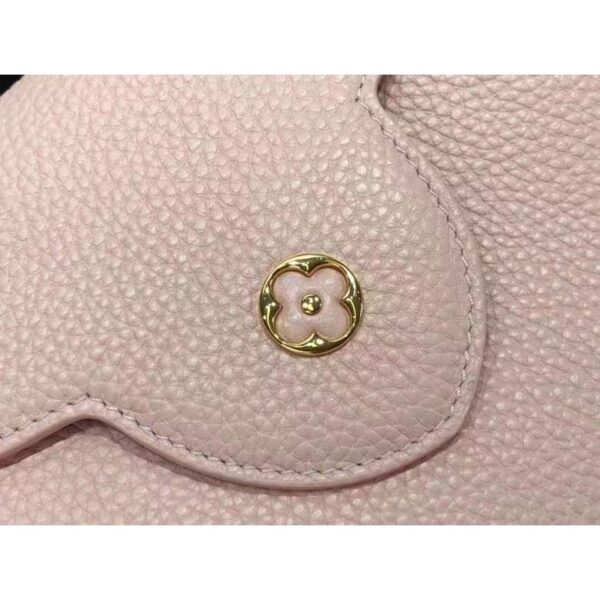 Louis Vuitton LV Women Capucines BB Handbag Rose Jasmin Taurillon Leather (1)