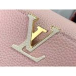 Louis Vuitton LV Women Capucines BB Handbag Rose Jasmin Taurillon Leather - immagine 8