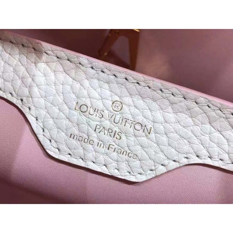 LOUIS VUITTON Capucines BB Magenta Jasmin Rose Taurillon Leather M21689 -  $6,800