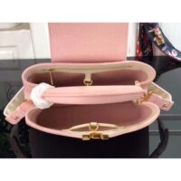 Louis Vuitton LV Women Capucines BB Handbag Rose Jasmin Taurillon Leather (5)
