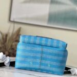 Louis Vuitton LV Unisex Discovery Backpack Gradient Blue Damier Stripes Coated Canvas - immagine 5