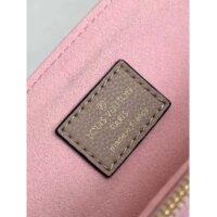 Louis Vuitton LV Women Lockme Shopper Beige Greige Grained Calf Leather (9)