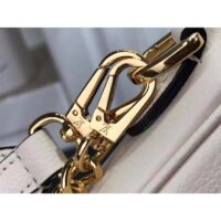 Louis Vuitton LV Women Lockme Tender Quartz White Grained Calf Leather (11)