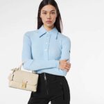 Louis Vuitton LV Women Madeleine BB Handbag Crème Beige Embossed Grained Cowhide – Image 12