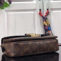 Louis Vuitton LV Women Marceau Black Monogram Coated Canvas Cowhide Leather (7)