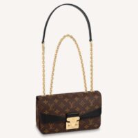 Louis Vuitton LV Women Marceau Black Monogram Coated Canvas Cowhide Leather (7)