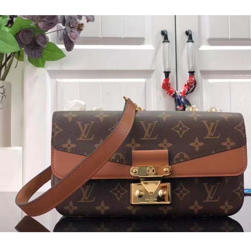 Marceau messenger leather bag Louis Vuitton Brown in Leather - 26394377