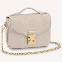 Louis Vuitton LV Women Micro Métis Beige Monogram Empreinte Embossed Supple Grained Cowhide (3)