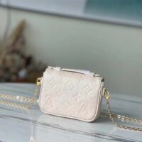 Louis Vuitton LV Women Micro Métis Beige Monogram Empreinte Embossed Supple Grained Cowhide (3)