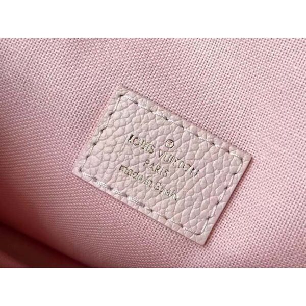 Louis Vuitton LV Women Micro Métis Pink Monogram Empreinte Embossed Supple Grained Cowhide (10)