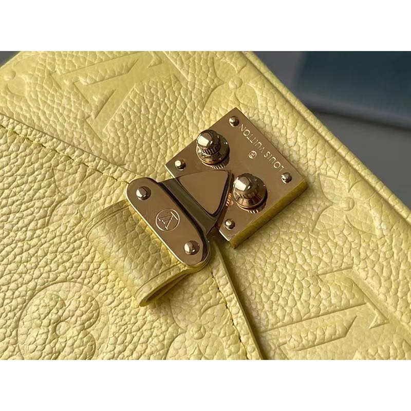 LOUIS VUITTON Empreinte Micro Metis Yellow 994594