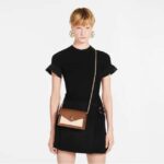 Louis Vuitton LV Women Mylockme Chain Pochette Châtaigne Brown Calf Leather - Image 11