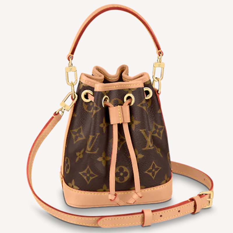 Louis Vuitton 2022 LV Match Monogram Nano Bucket - Brown Bucket Bags,  Handbags - LOU706860