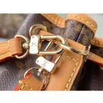 Louis Vuitton LV Women Nano Noé Bucket Bag Monogram Coated Canvas Brown - Image 8