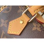 Louis Vuitton LV Women Nano Speedy Bag Brown Monogram Coated Canvas Cowhide - Image 8