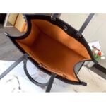 Louis Vuitton LV Women OnTheGO GM Tote Bag Black Monogram Embossed Leather - Image 7