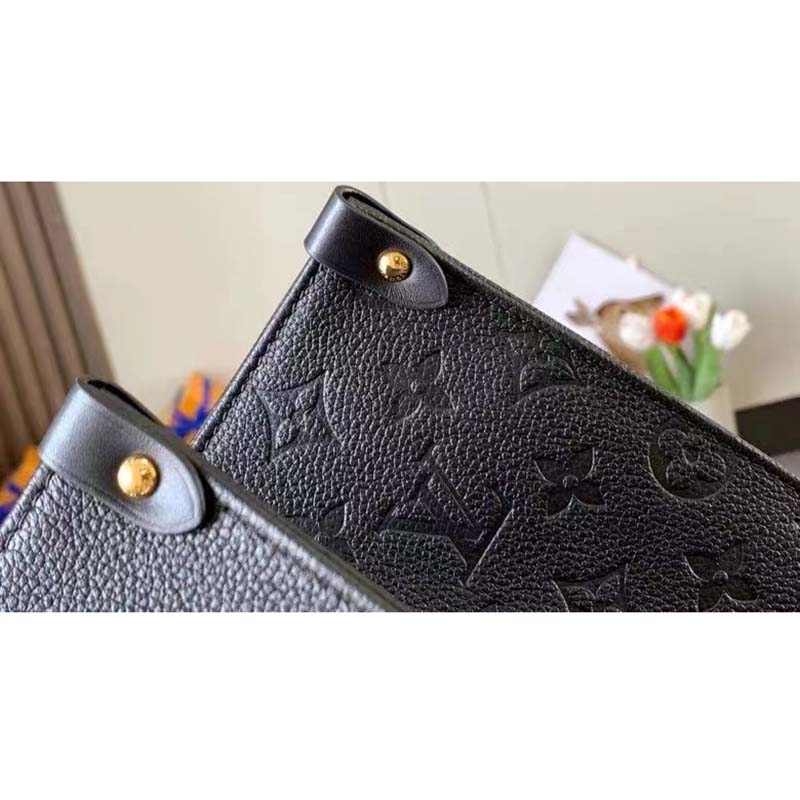 BLACK EMBOSSED LV OTG, Women's Fashion, Bags & Wallets, Tote Bags on  Carousell
