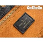 Louis Vuitton LV Women OnTheGO GM Tote Bag Black Monogram Embossed Leather - Image 10