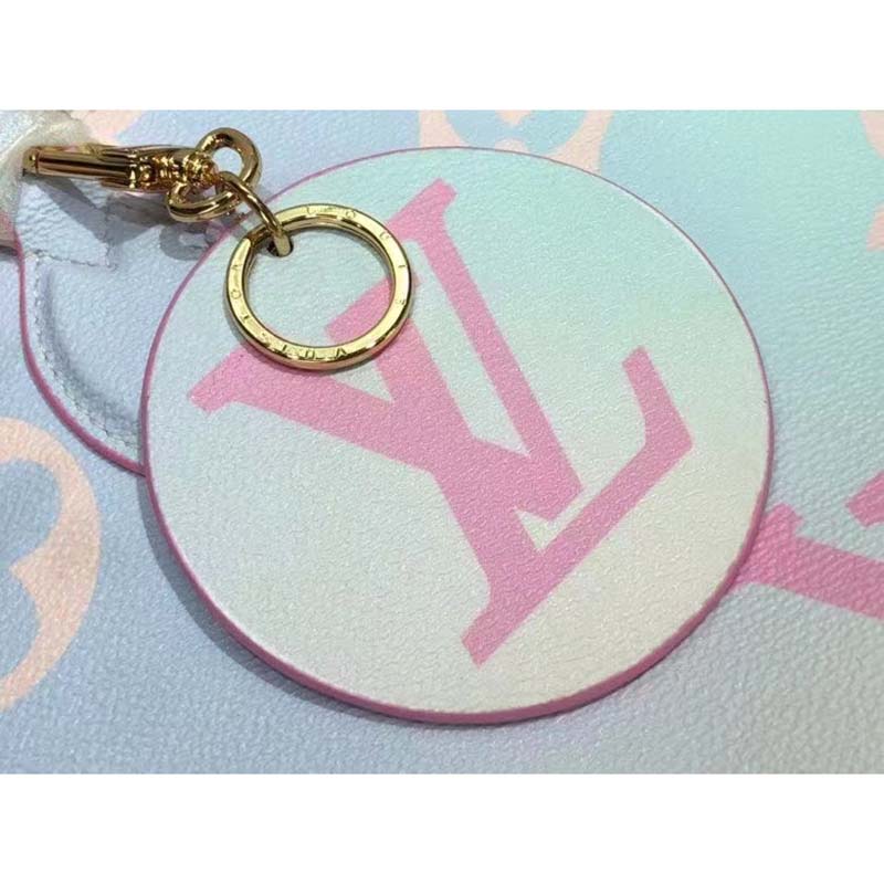 Louis Vuitton Onthego GM Sunrise Pastel in Coated Canvas with Gold