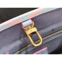 Louis Vuitton LV Women Onthego PM Tote Sunrise Pastel Monogram Coated Canvas (9)