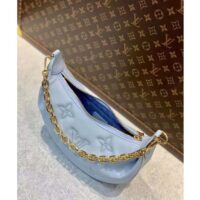 Louis Vuitton LV Women Over The Moon Blue Quilted Embroidered Smooth Calf Leather (4)