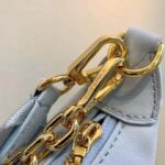 Louis Vuitton LV Women Over The Moon Blue Quilted Embroidered Smooth Calf Leather - Image 9