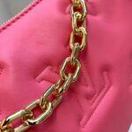 Louis Vuitton LV Women Over The Moon Pink Quilted Embroidered Smooth Calf Leather – Image 5